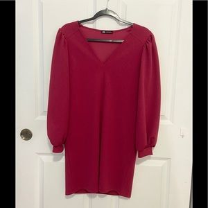 Zara light plum dress in size S